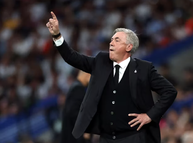 Real Madrid Manager Carlo Ancelotti