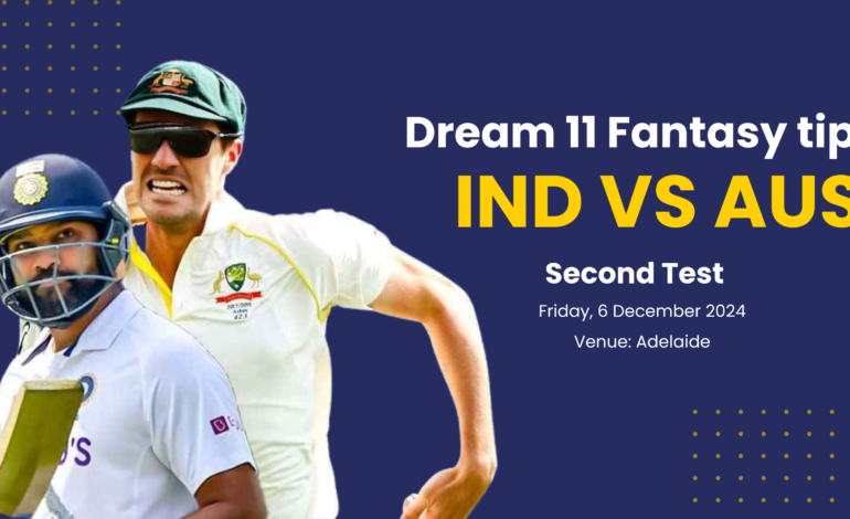 Aus vs Ind Dream 11 Tips