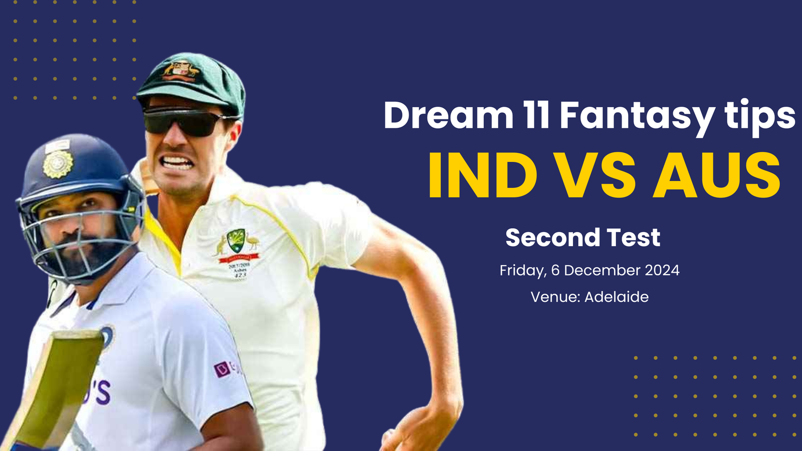 Aus vs Ind Dream 11 Tips